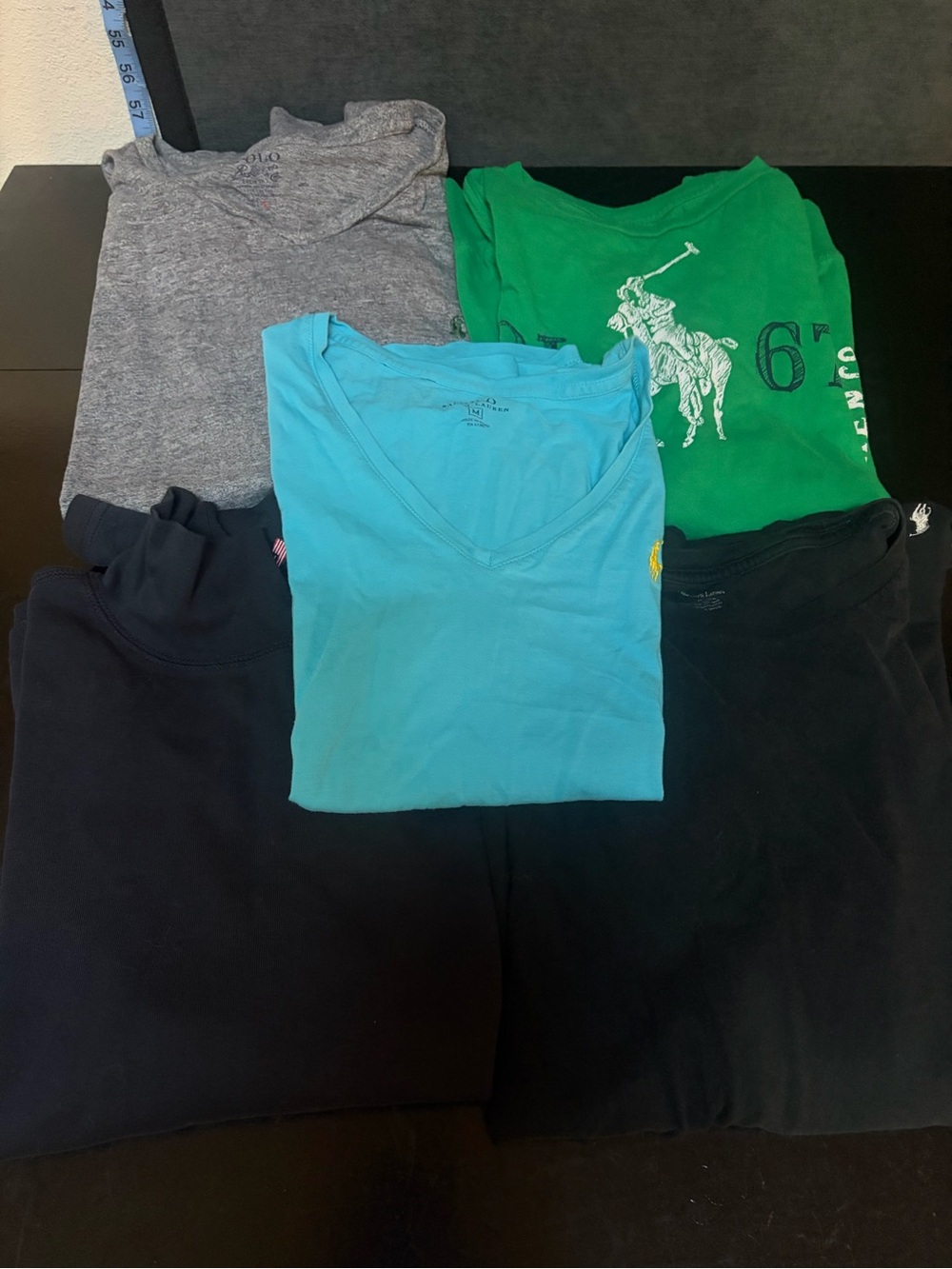 5 Polo Shirts by Ralph Lauren